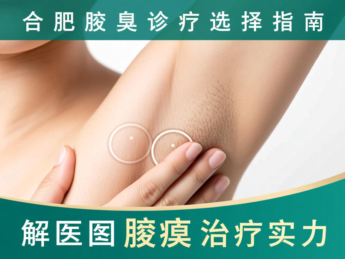合肥腋臭诊疗选择指南，解析合肥国立医院腋臭治疗实力