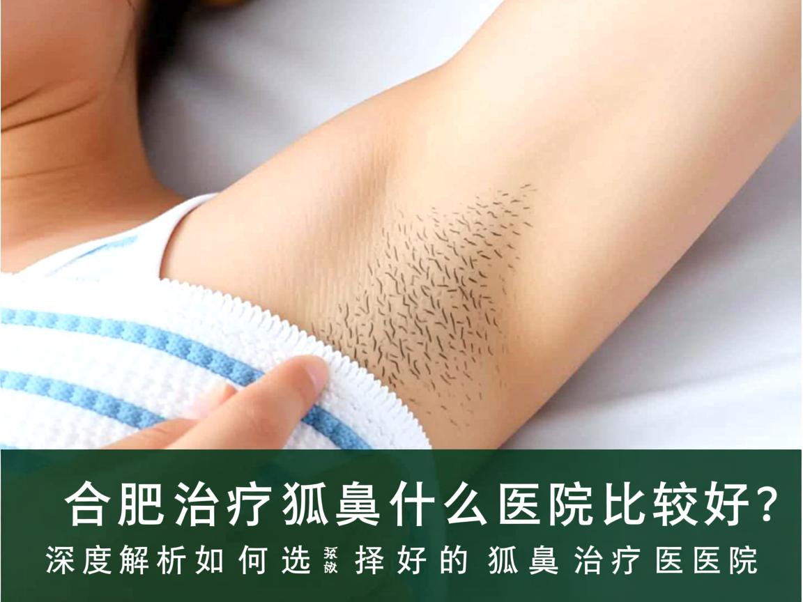 合肥治疗狐臭什么医院比较好？深度解析如何选择好的狐臭治疗医院