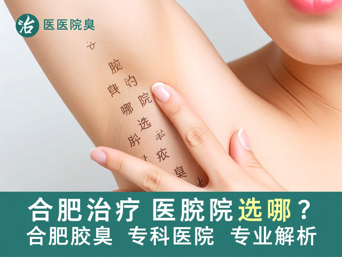 合肥治疗腋臭的医院选哪家？合肥腋臭专科医院专业解析