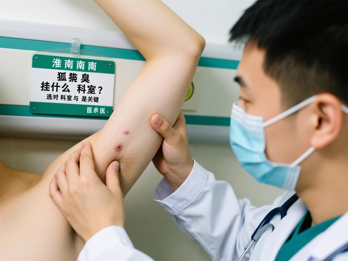 淮南狐臭挂什么科室？选对科室与医生是关键