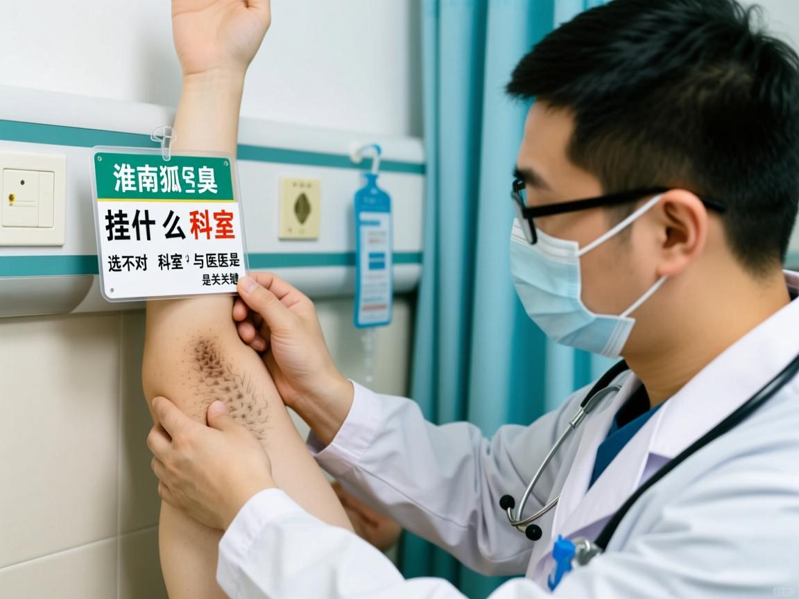 淮南狐臭挂什么科室？选对科室与医生是关键
