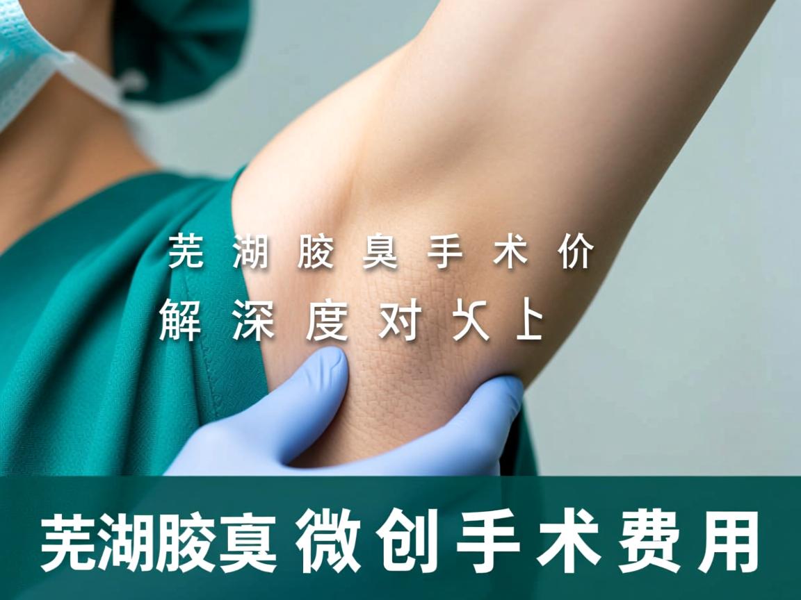 芜湖腋臭手术价格解析，深度对比芜湖腋臭微创手术费用