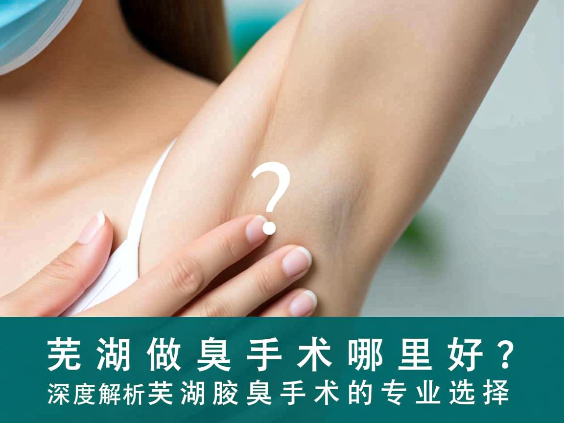 芜湖做腋臭手术哪里好?深度解析芜湖腋臭手术的专业选择 芜湖做腋臭手术哪里好?深度解析芜湖腋臭手术的专业选择
