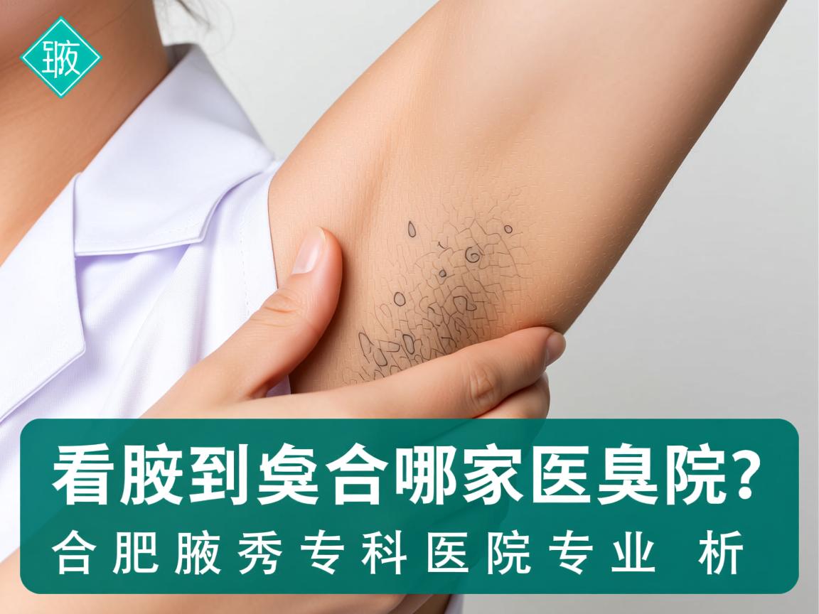 看腋臭到合肥哪家医院？合肥腋秀专科医院专业解析
