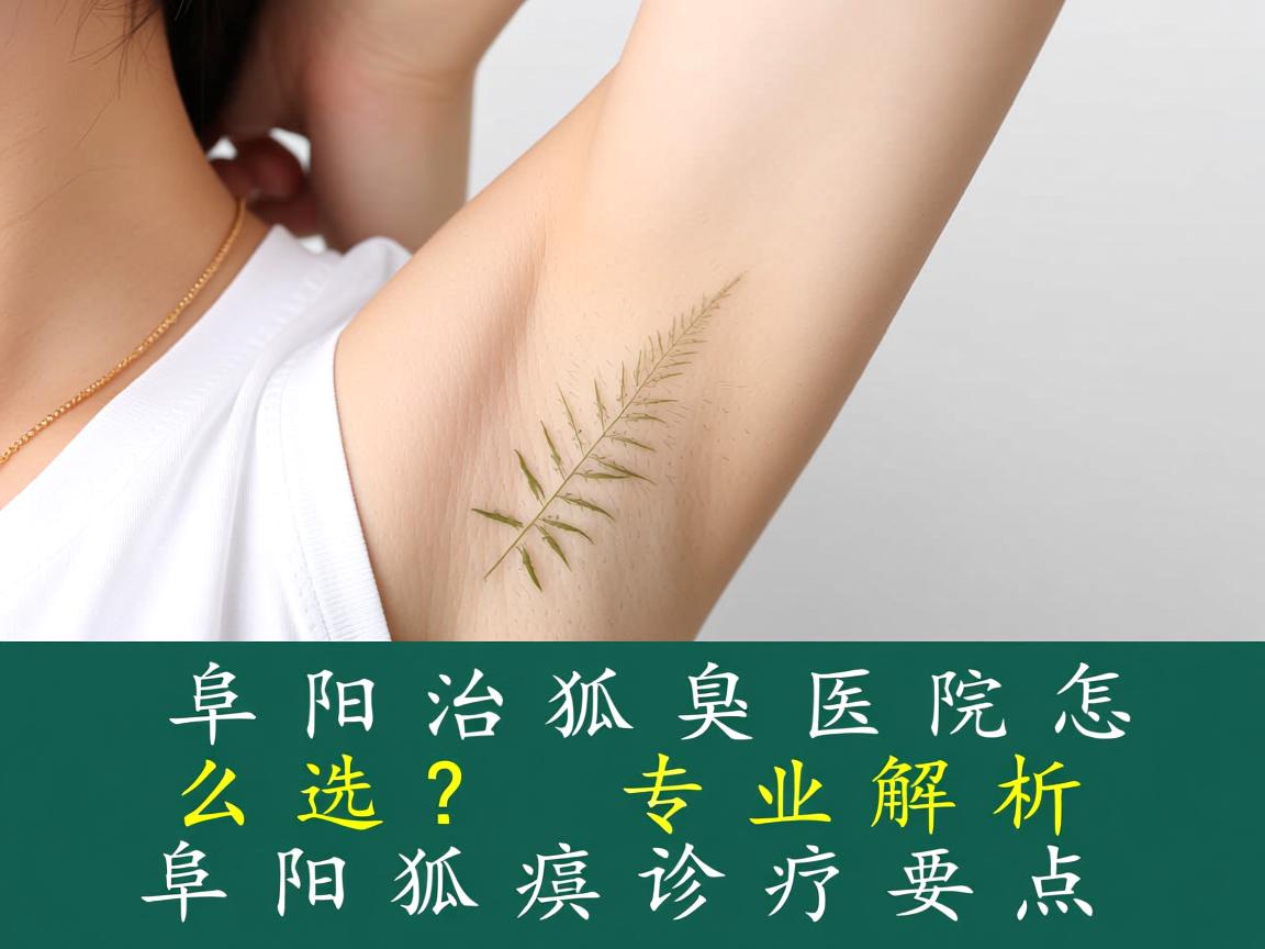 阜阳治狐臭医院怎么选？专业解析阜阳狐臭诊疗要点