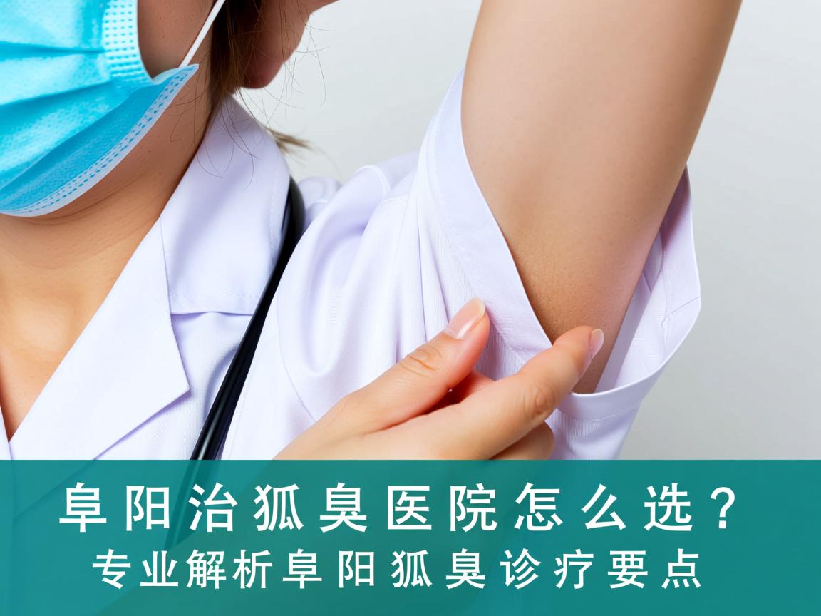 阜阳治狐臭医院怎么选？专业解析阜阳狐臭诊疗要点