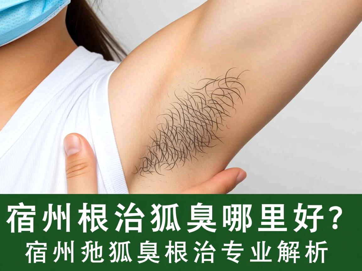 宿州根治狐臭哪里好？宿州狐臭根治专业解析