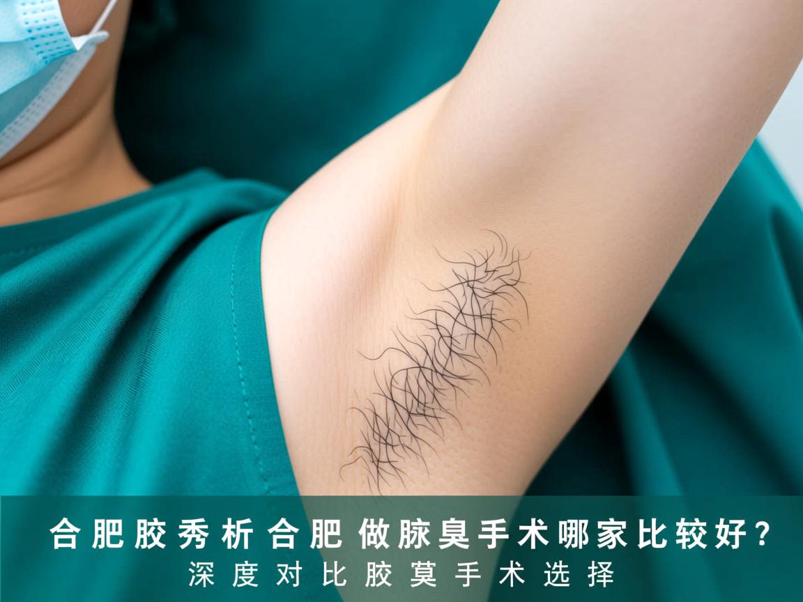 合肥腋秀解析，合肥做腋臭手术哪家比较好？深度对比腋臭手术选择