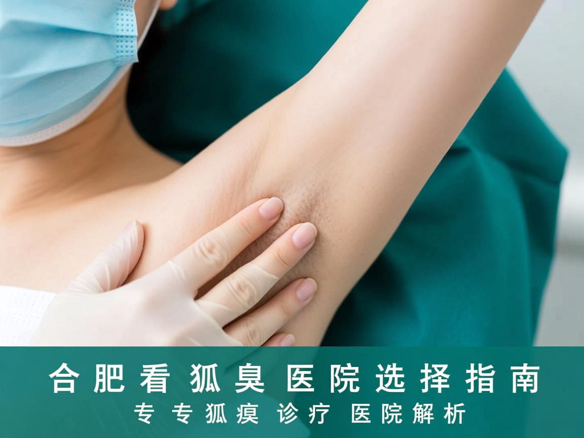 合肥看狐臭医院选择指南，专业狐臭诊疗医院解析