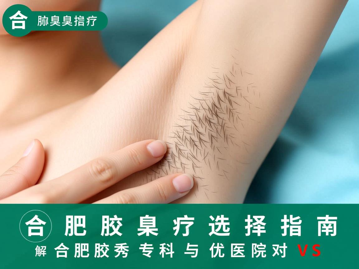 合肥腋臭治疗选择指南，解析合肥腋秀专科与优质医院对比