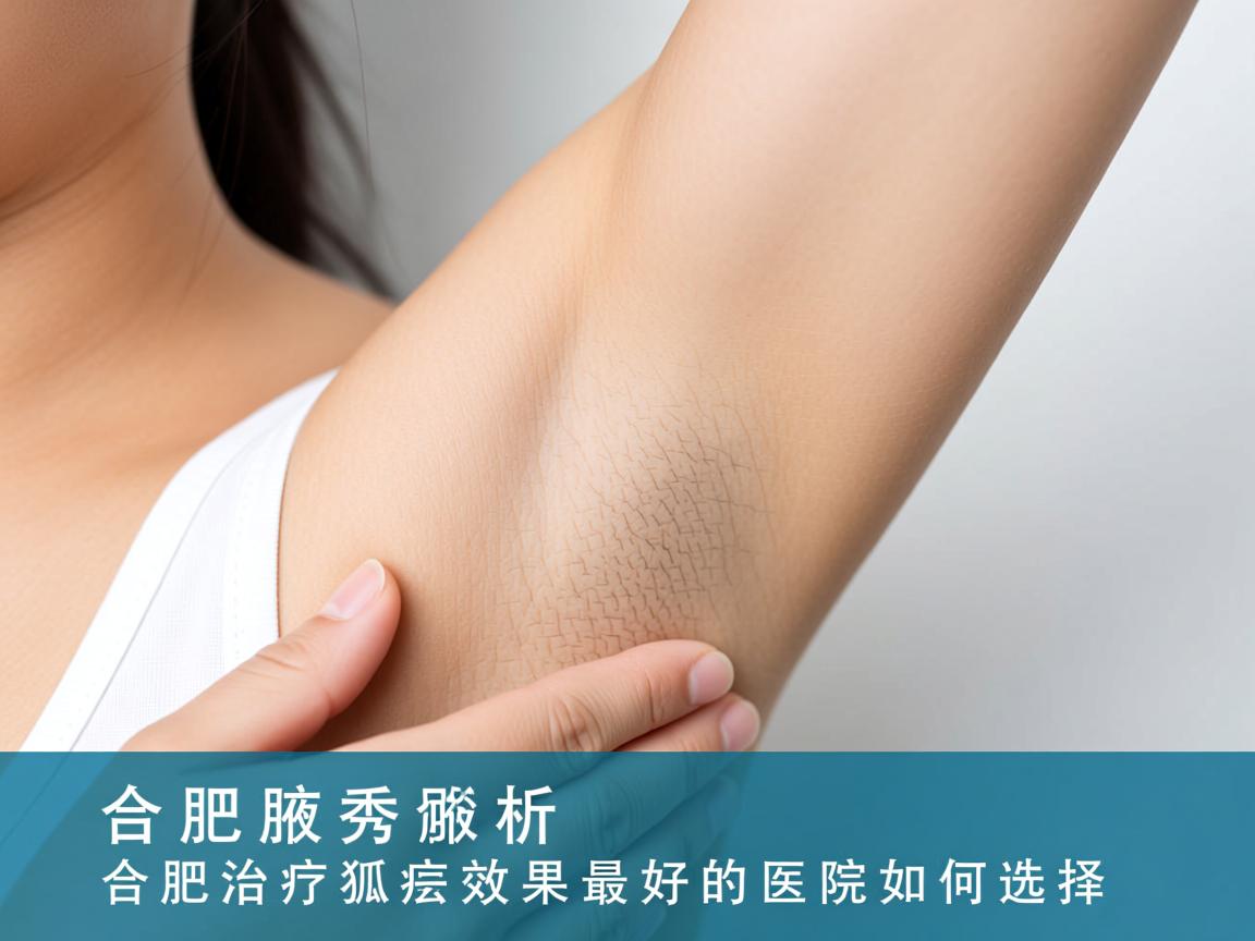 合肥腋秀解析，合肥治疗狐臭效果最好的医院如何选择