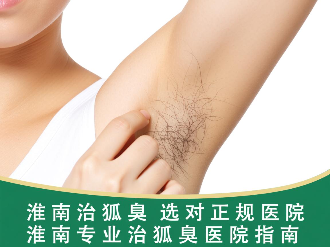 淮南治狐臭，选对正规医院，淮南专业治狐臭医院指南