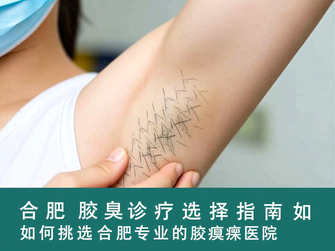 合肥腋臭诊疗选择指南，如何挑选合肥专业的腋臭医院