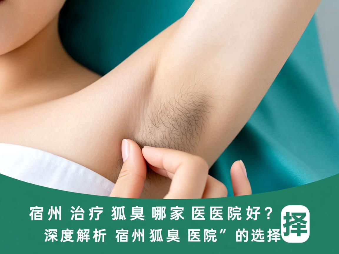 宿州治疗狐臭哪家医院好？深度解析宿州狐臭医院的选择