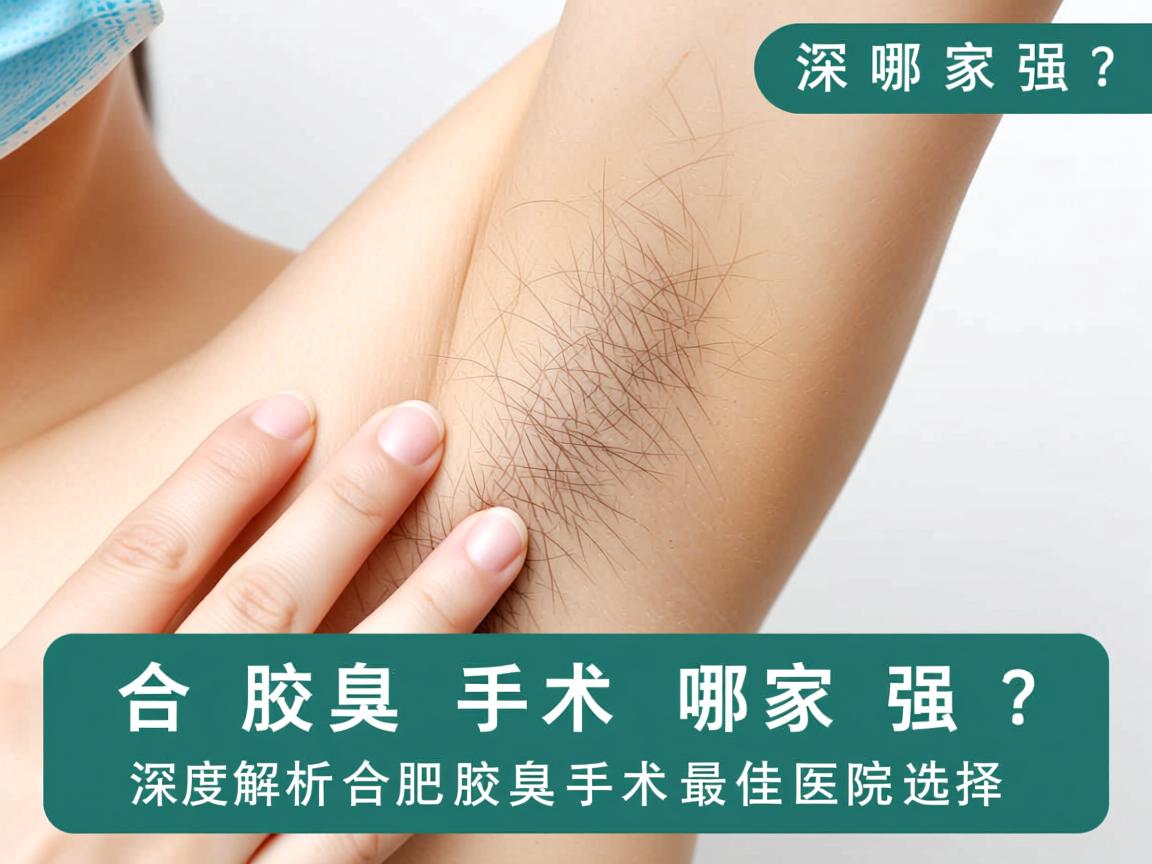 合肥腋臭手术哪家强？深度解析合肥腋臭手术最佳医院选择