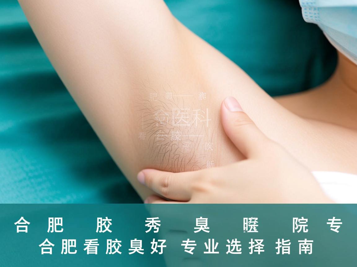 合肥腋秀腋臭专科解析，合肥看腋臭哪家医院好，专业选择指南