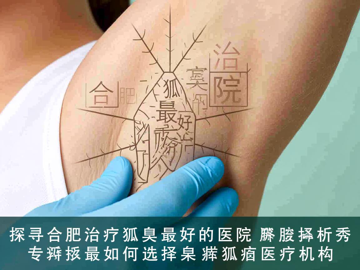 探寻合肥治疗狐臭最好的医院，合肥腋秀专科解析如何选择最好狐臭医疗机构
