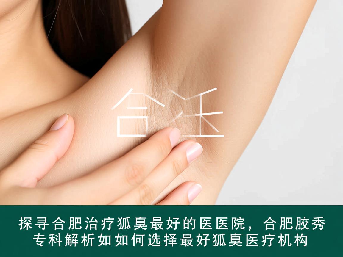 探寻合肥治疗狐臭最好的医院，合肥腋秀专科解析如何选择最好狐臭医疗机构