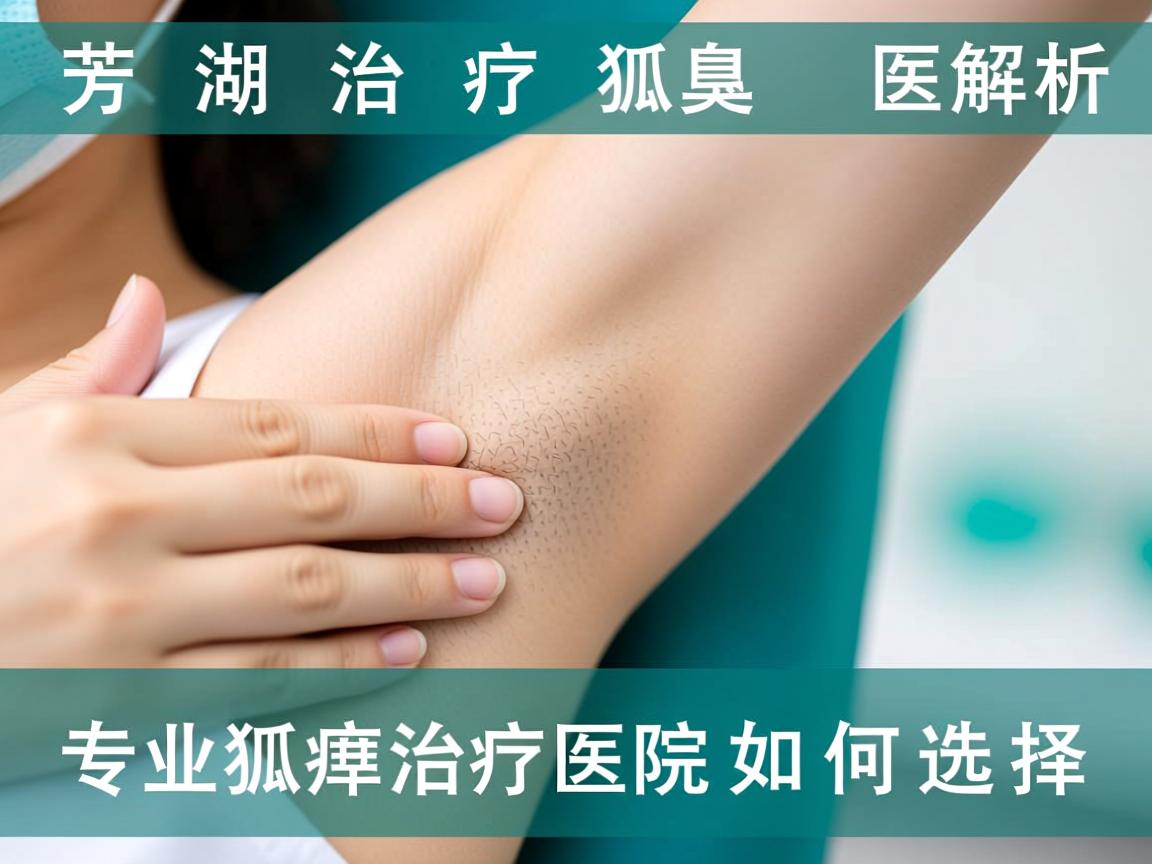 芜湖治疗狐臭医院解析，专业狐臭治疗医院如何选择