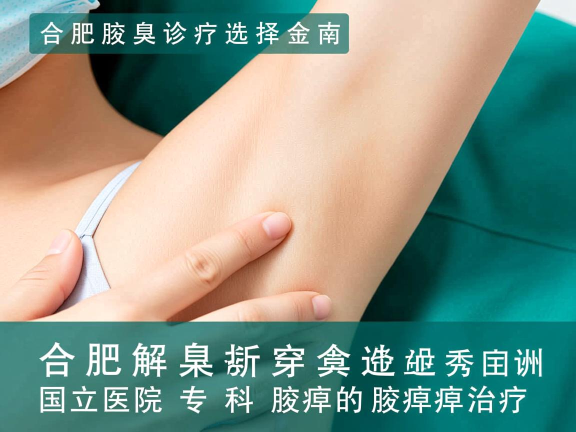 合肥腋臭诊疗选择指南，解析国立医院与专科腋秀的腋臭治疗