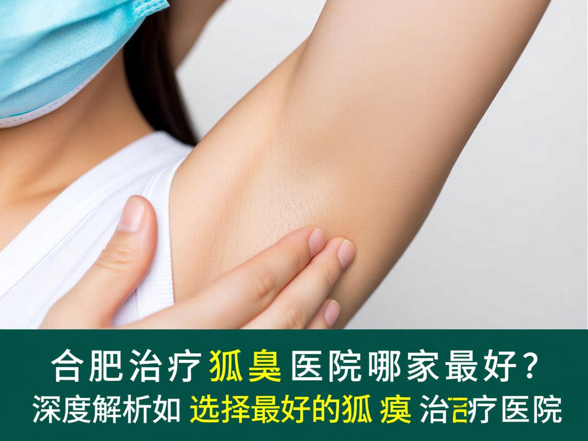 合肥治疗狐臭医院哪家最好？深度解析如何选择最好的狐臭治疗医院