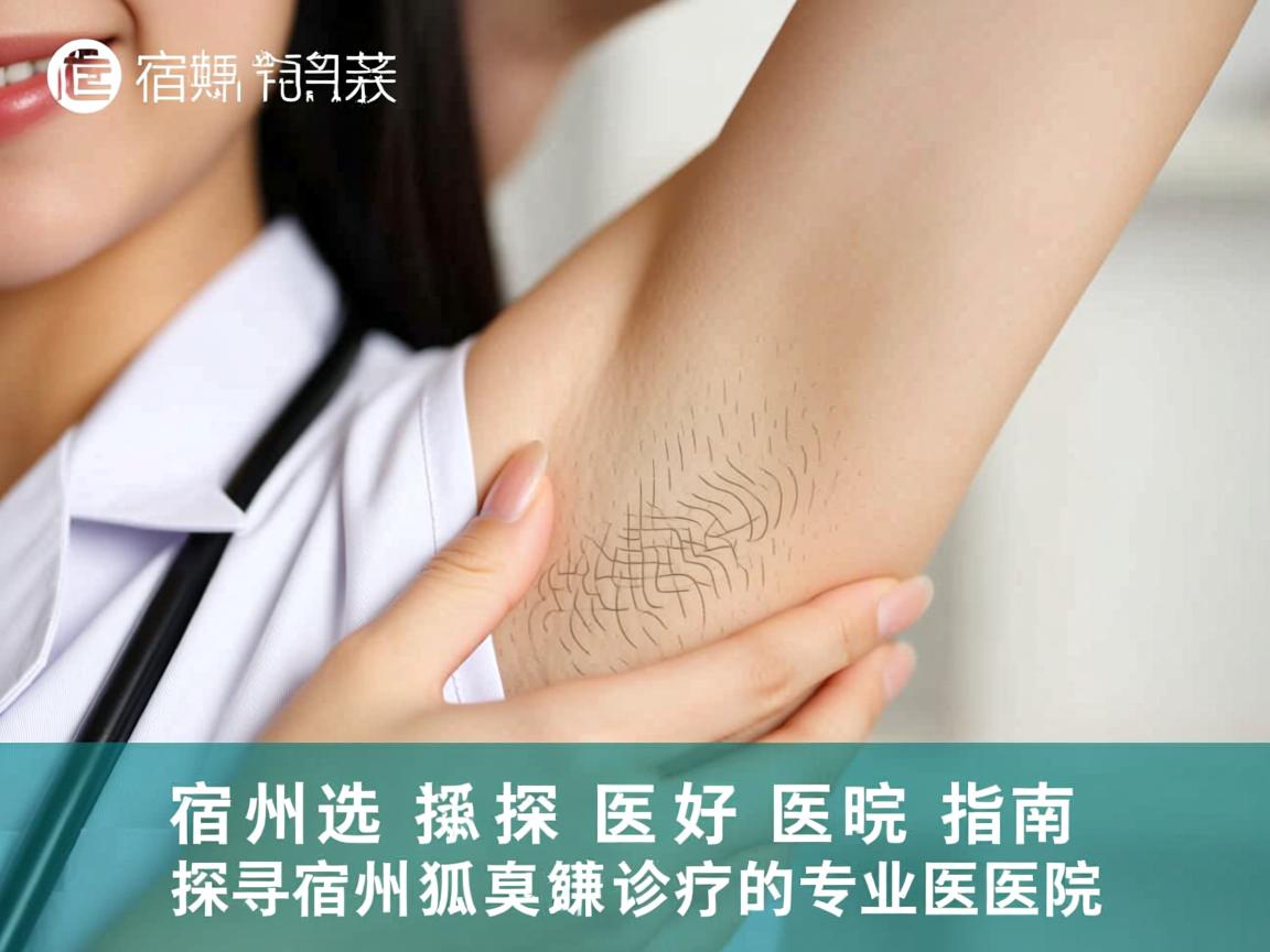 宿州选择狐臭好医院指南，探寻宿州狐臭诊疗的专业医院