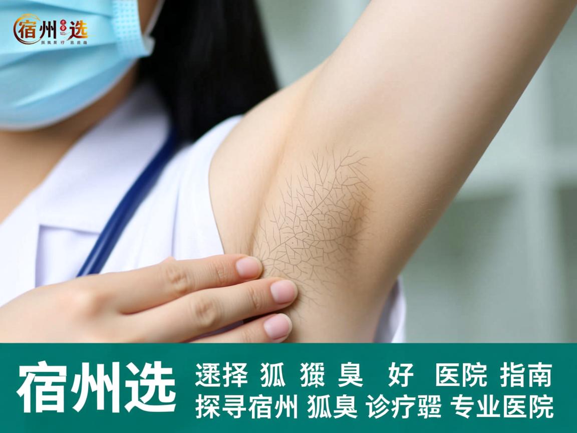 宿州选择狐臭好医院指南，探寻宿州狐臭诊疗的专业医院