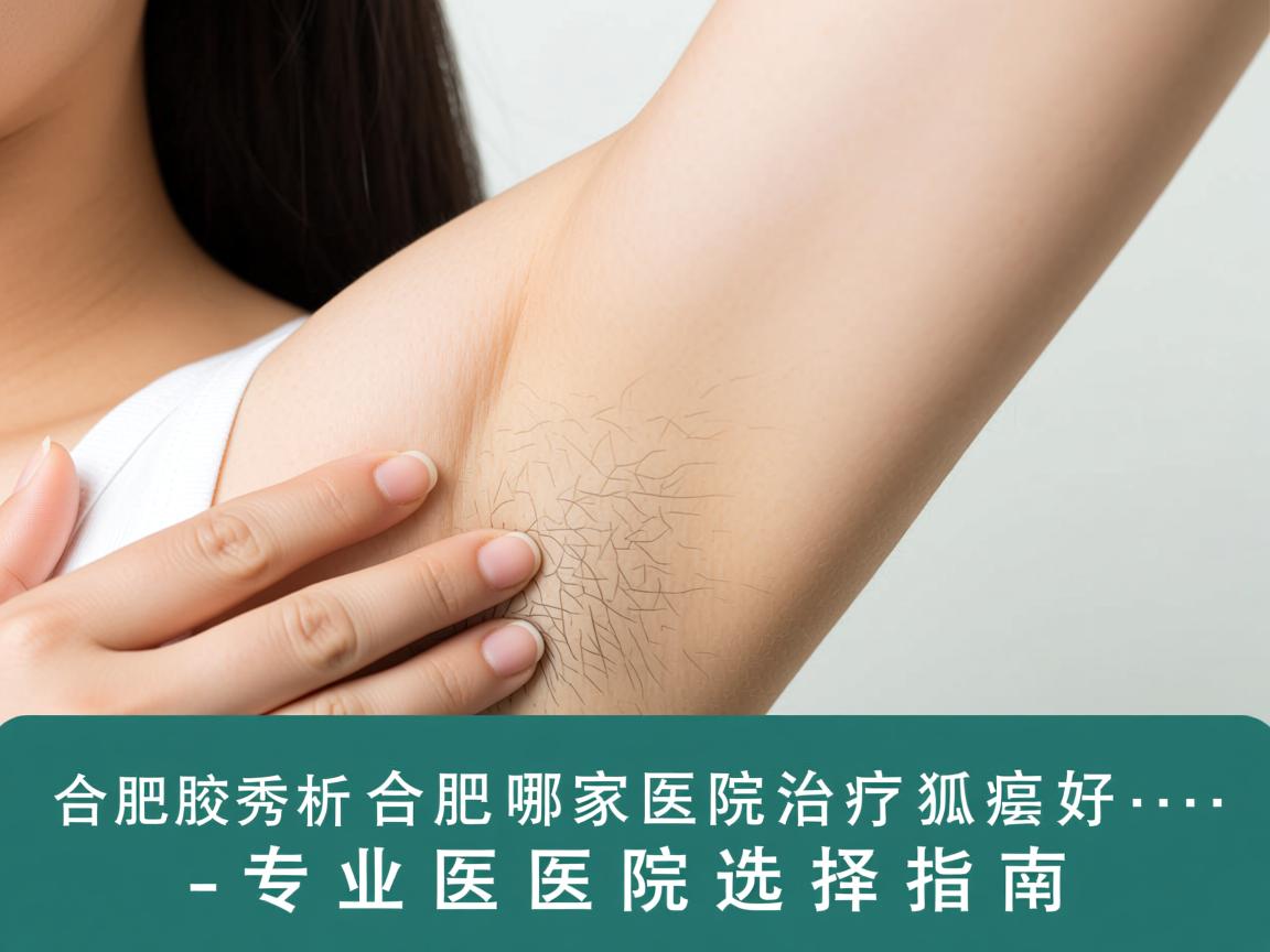 合肥腋秀解析，合肥哪家医院治疗狐臭好，专业医院选择指南