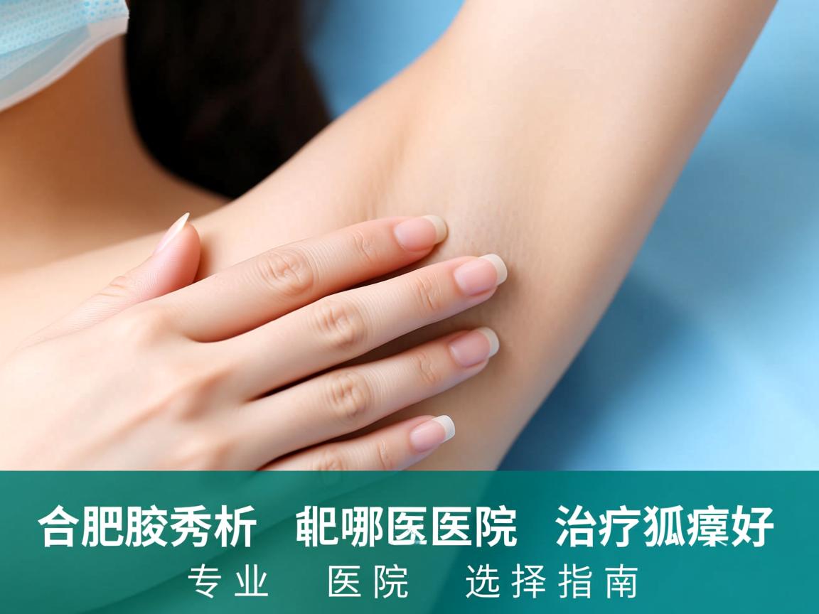 合肥腋秀解析，合肥哪家医院治疗狐臭好，专业医院选择指南