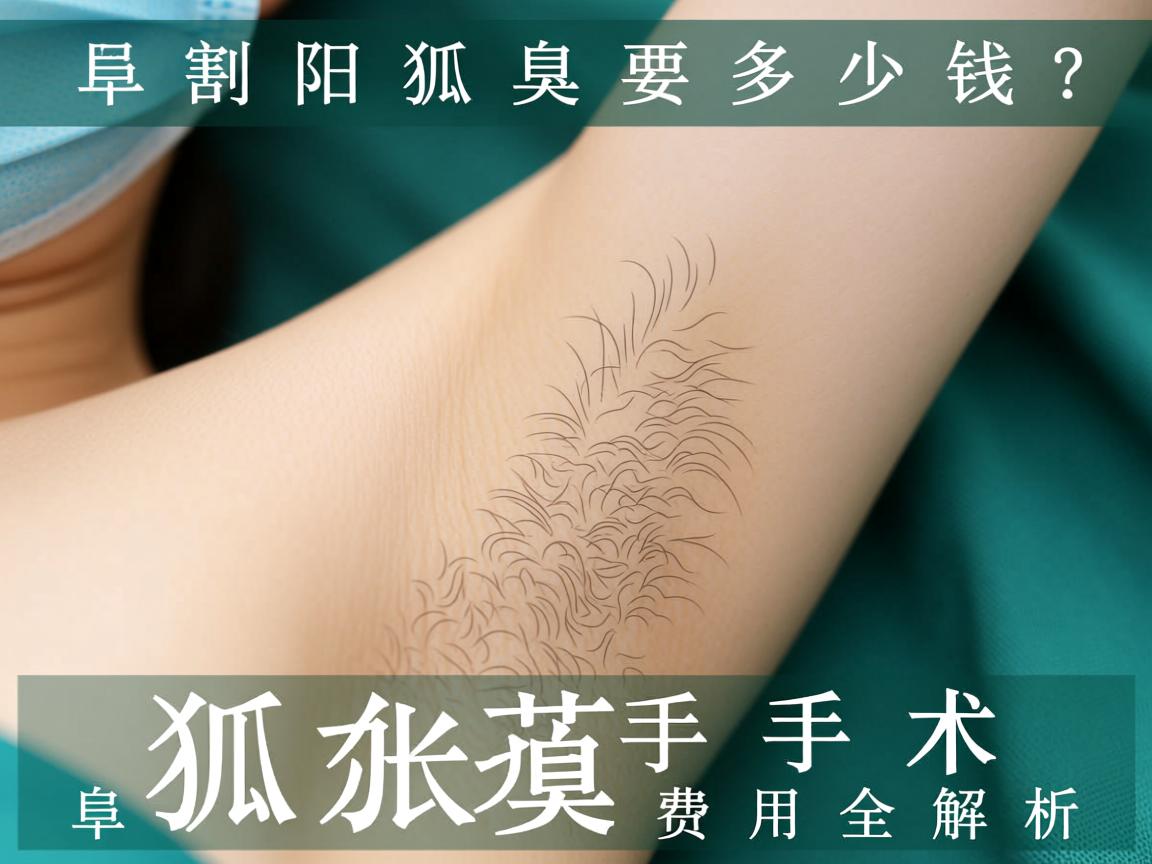 在阜阳割狐臭要多少钱？阜阳狐臭手术费用全解析