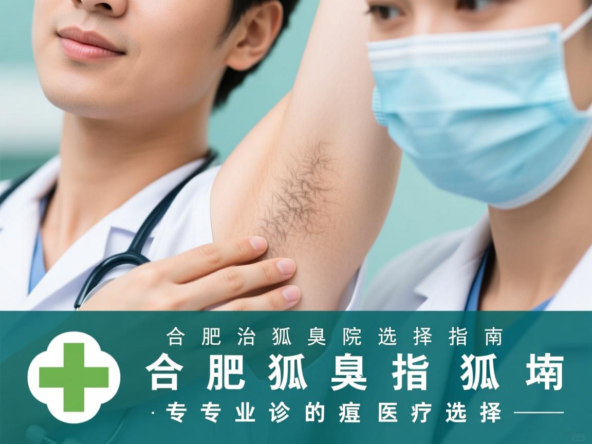 合肥治狐臭医院选择指南，专业诊疗狐臭的医疗选择