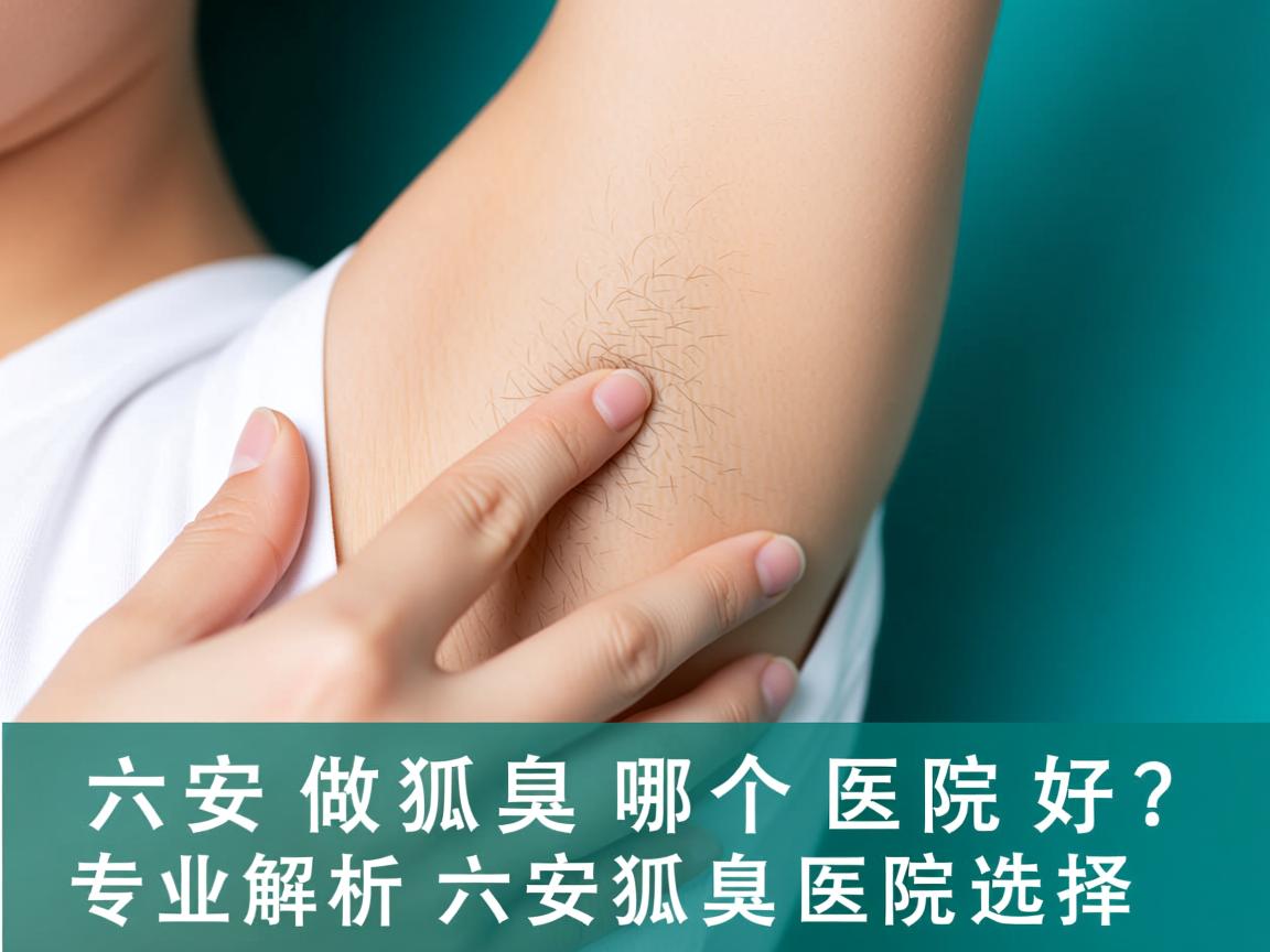 六安做狐臭哪个医院好？专业解析六安狐臭医院选择
