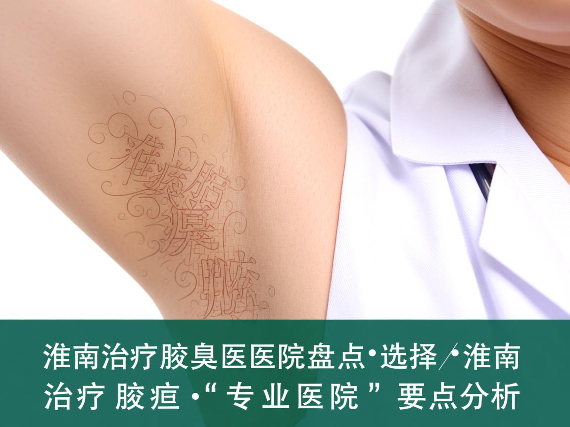 淮南治疗腋臭医院盘点，选择淮南治疗腋臭专业医院的要点分析