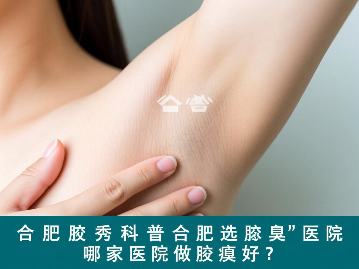 合肥腋秀科普，在合肥选择腋臭医院，哪家医院做腋臭好？