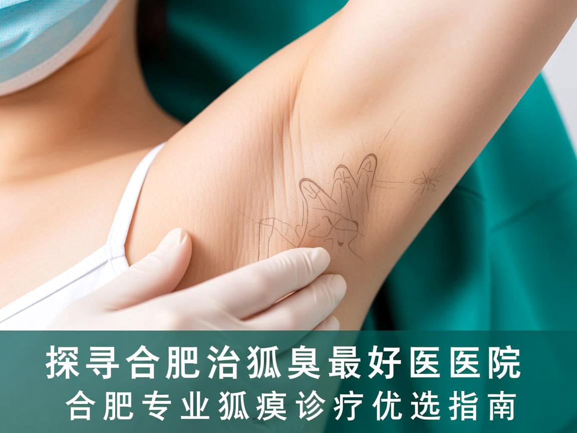 探寻合肥治狐臭最好医院，合肥专业狐臭诊疗优选指南