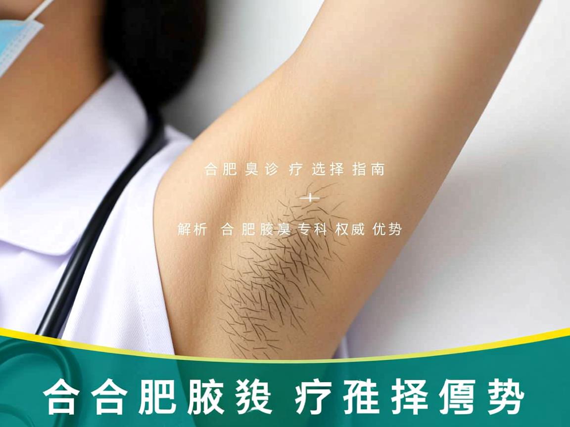 合肥腋臭诊疗选择指南,解析合肥腋秀腋臭专科的权威优势 合肥腋臭诊疗选择指南,解析合肥腋秀腋臭专科的权威优势