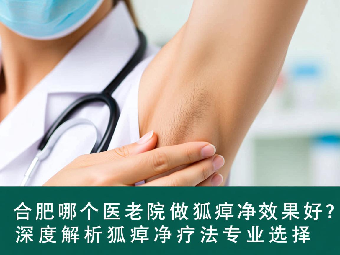 合肥哪个医院做狐臭净效果好?深度解析狐臭净疗法的专业选择 合肥哪个医院做狐臭净效果好?深度解析狐臭净疗法的专业选择