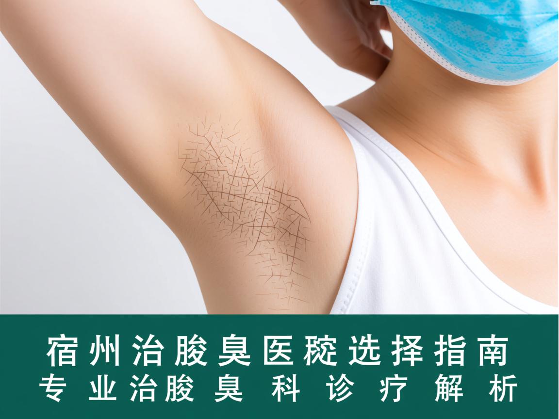 宿州治腋臭科医院选择指南，专业治腋臭科诊疗解析