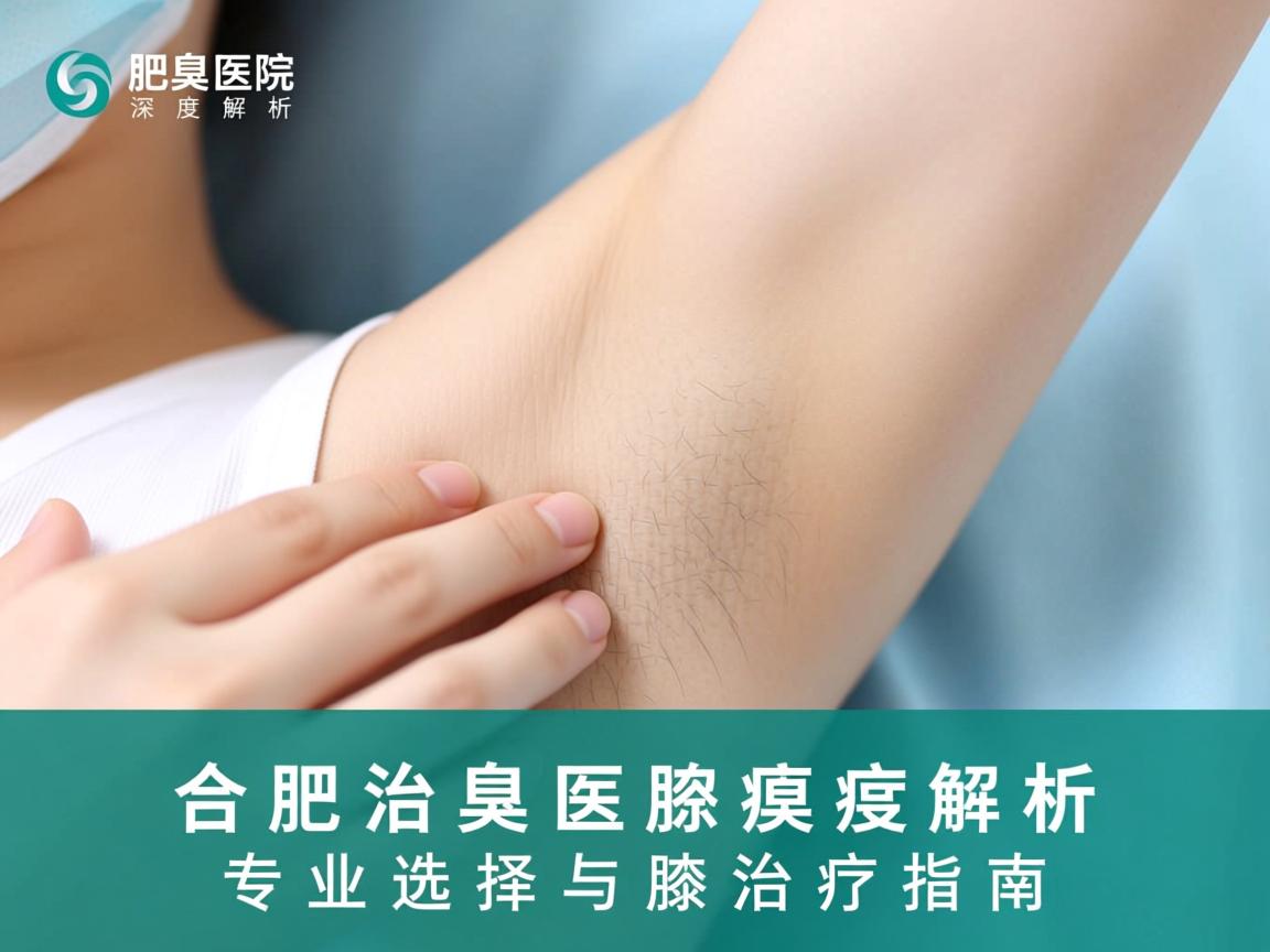 合肥治腋臭医院深度解析，专业选择与腋臭治疗指南