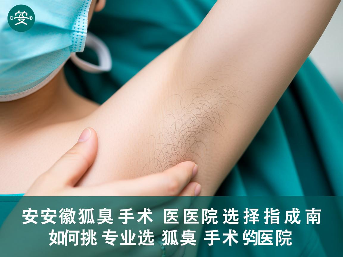 安徽狐臭手术医院选择指南,如何挑选专业的狐臭手术医院 安徽狐臭手术医院选择指南,如何挑选专业的狐臭手术医院