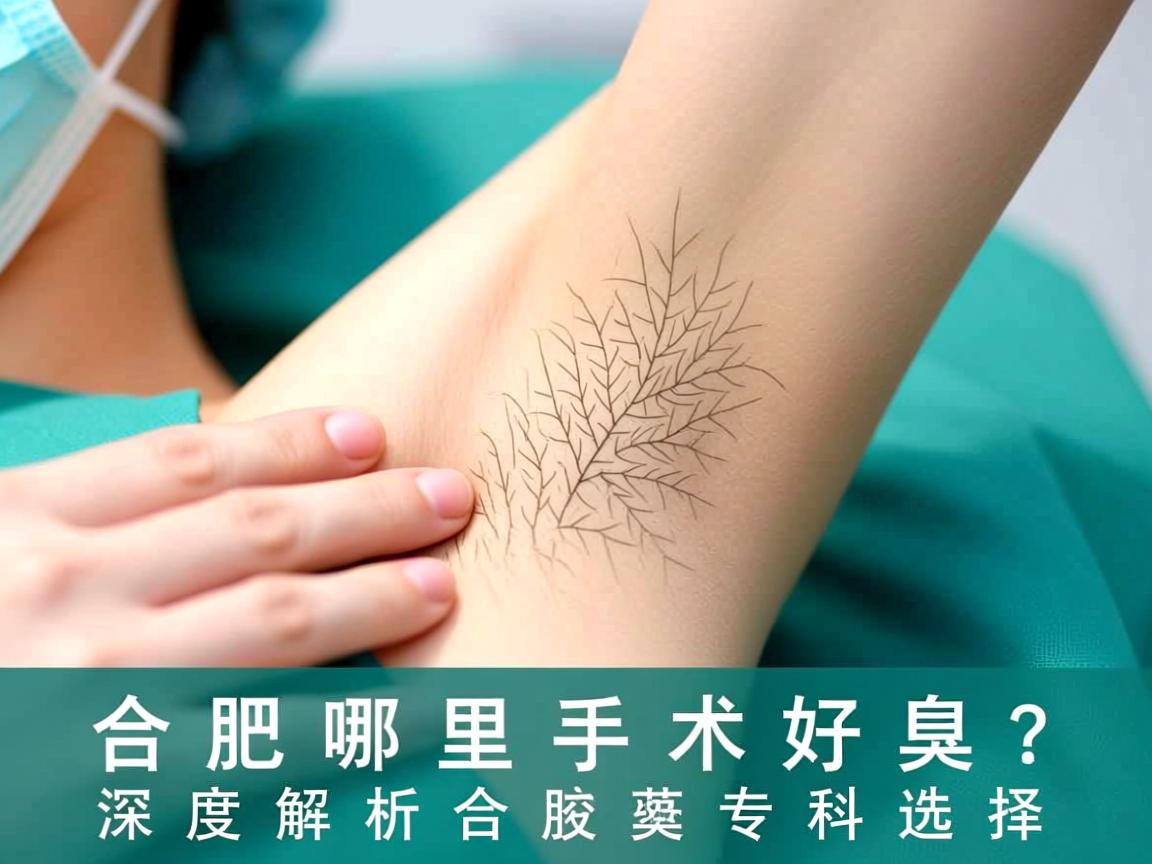 合肥哪里开腋臭手术好？深度解析合肥腋臭专科选择