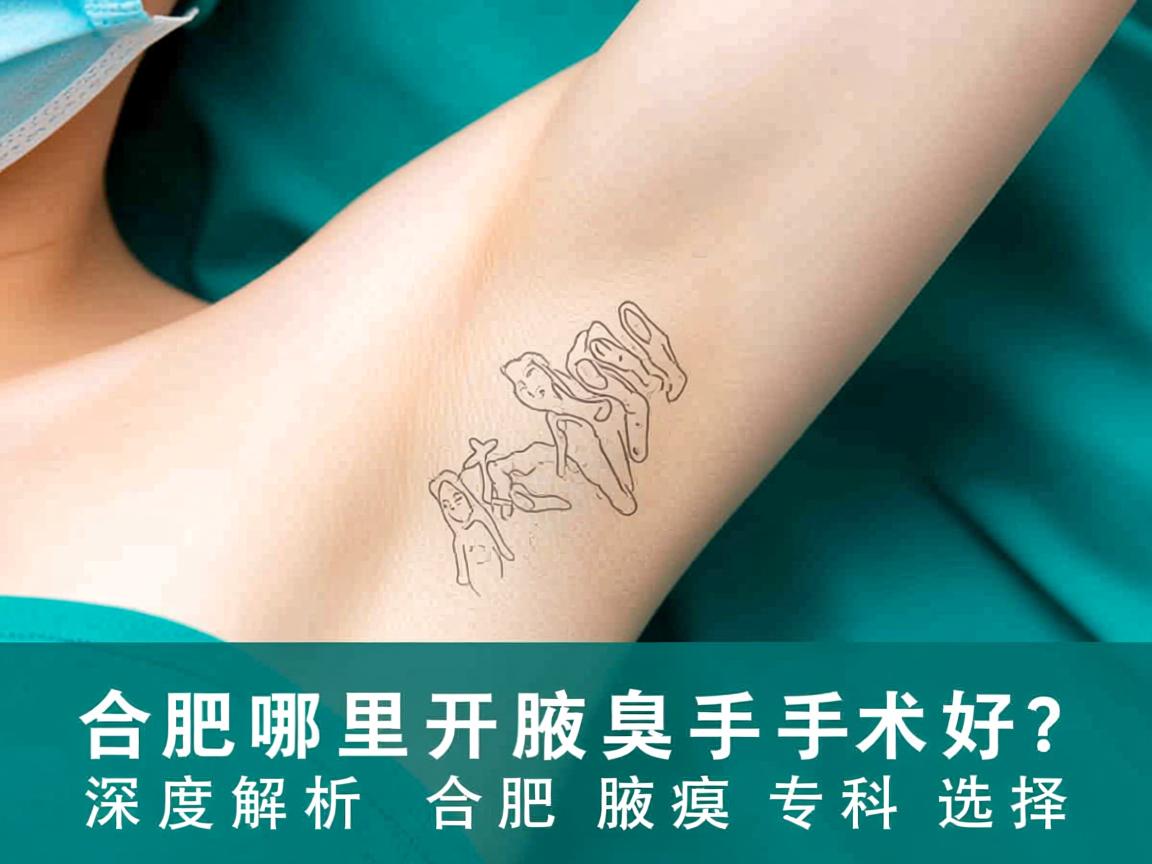 合肥哪里开腋臭手术好？深度解析合肥腋臭专科选择