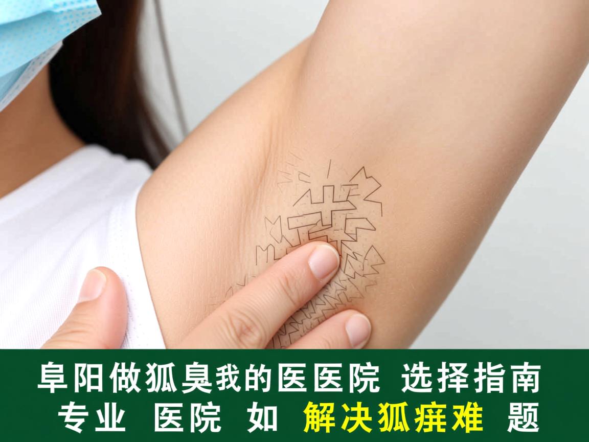 阜阳做狐臭的医院选择指南，专业医院如何解决狐臭难题