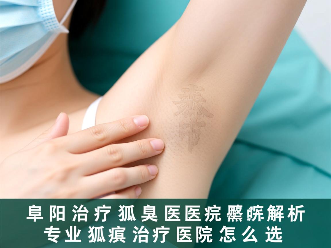 阜阳治疗狐臭医院解析，专业狐臭治疗医院怎么选