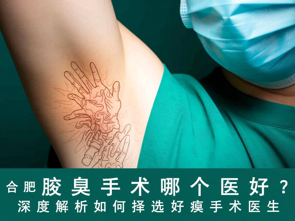 合肥腋臭手术哪个医生好？深度解析如何选择好的腋臭手术医生