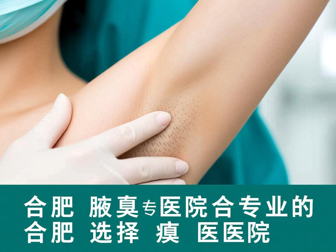合肥腋臭医院专业解析，如何选择合肥专业的腋臭医院
