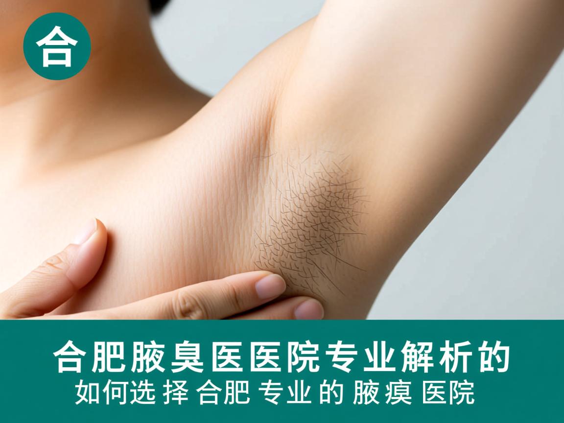 合肥腋臭医院专业解析，如何选择合肥专业的腋臭医院