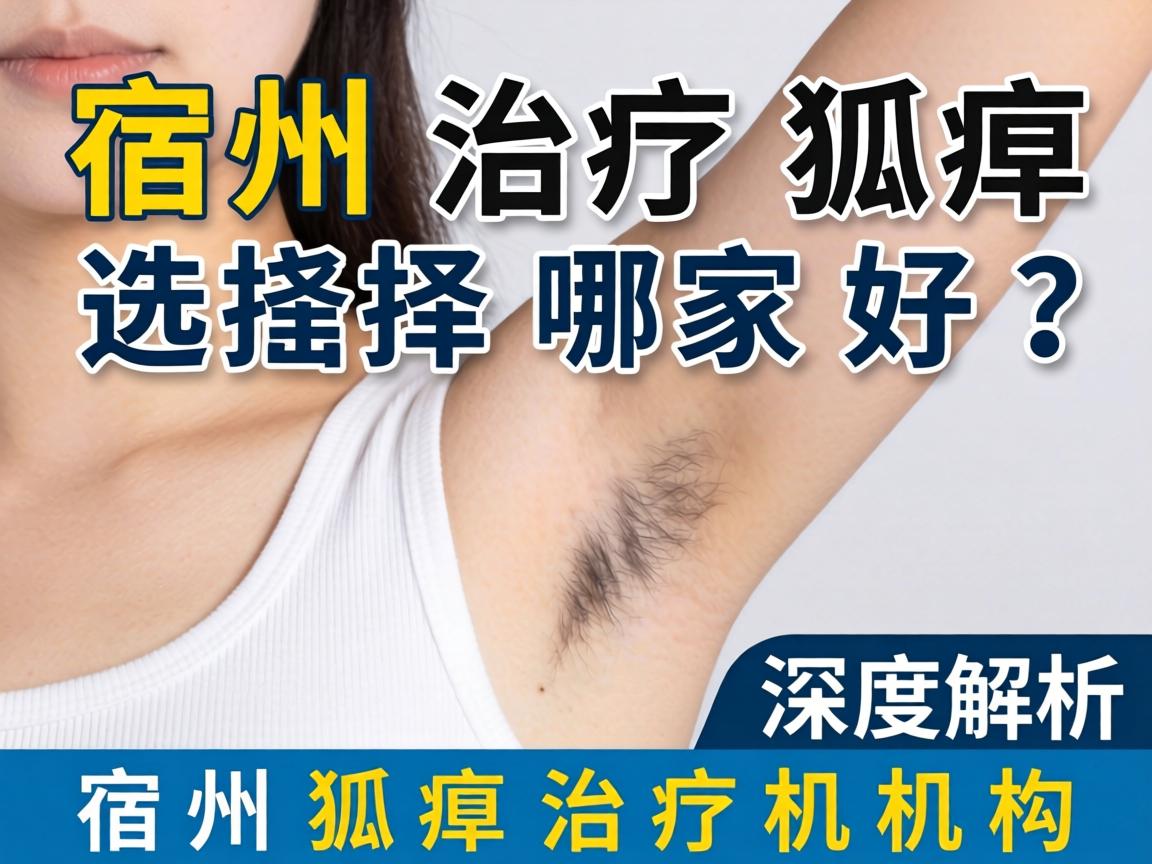 宿州治疗狐臭选择哪家好？深度解析宿州狐臭治疗机构