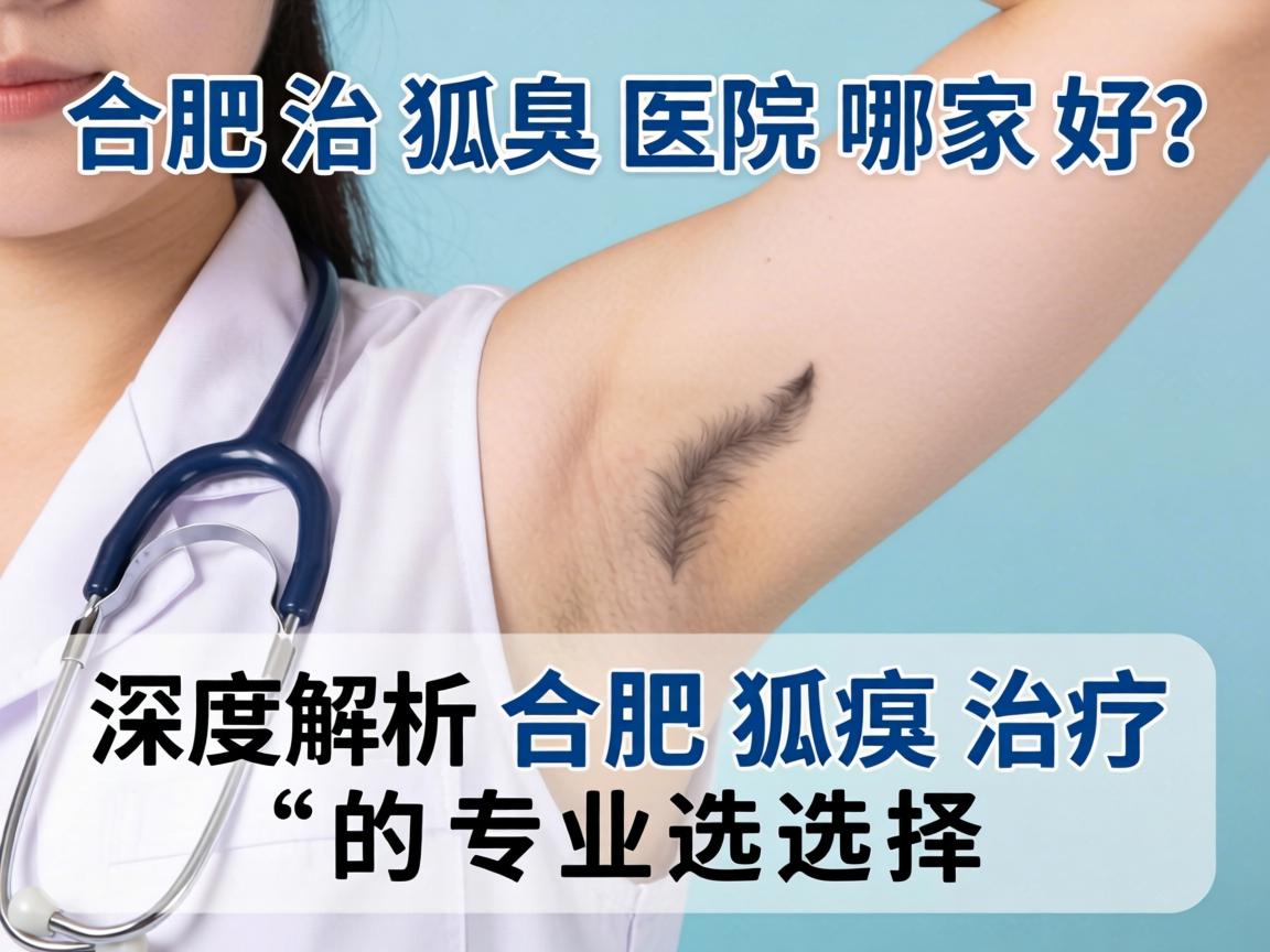 合肥治狐臭医院哪家好？深度解析合肥狐臭治疗的专业选择