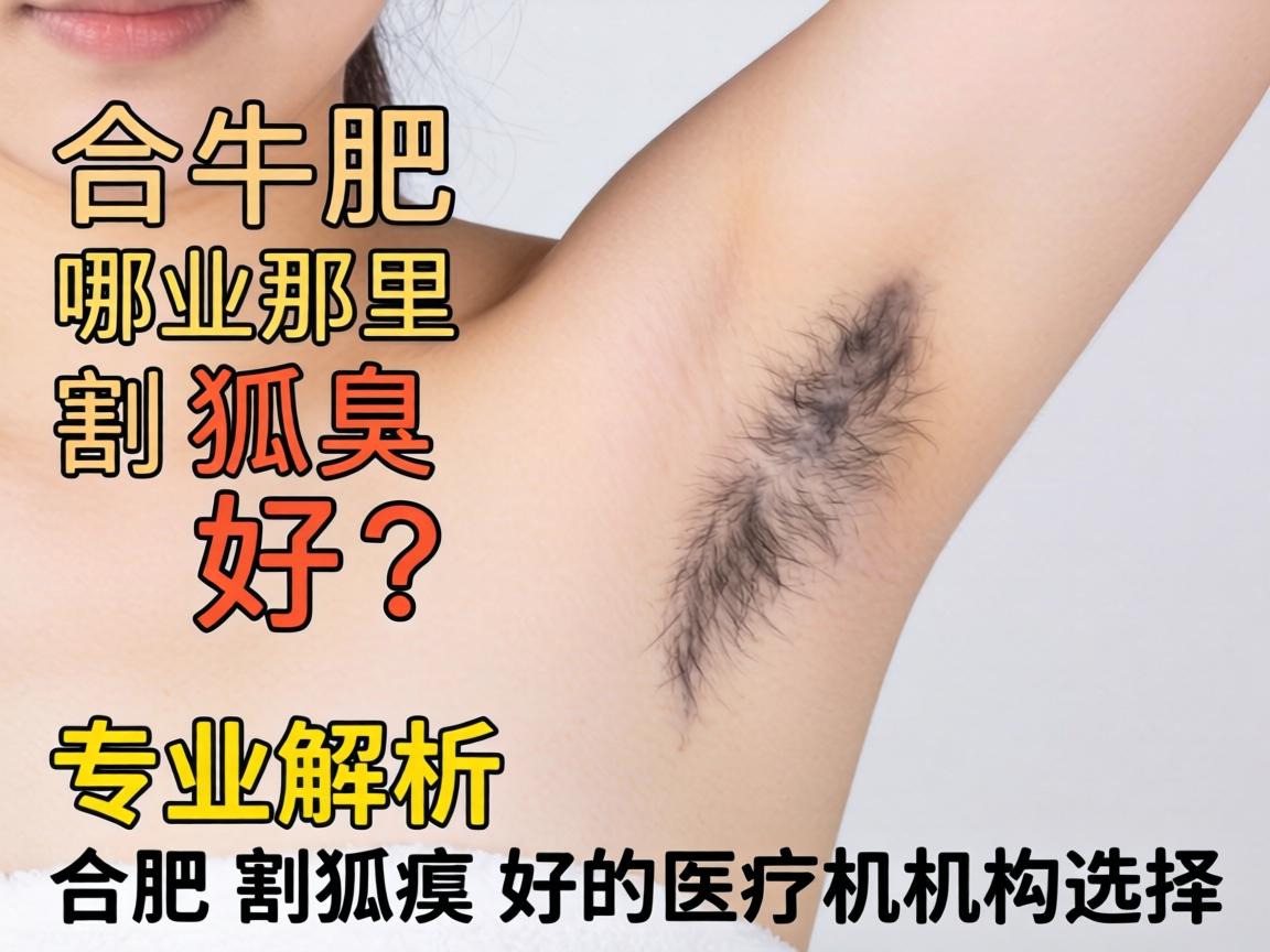 合肥哪里割狐臭好？专业解析合肥割狐臭好的医疗机构选择